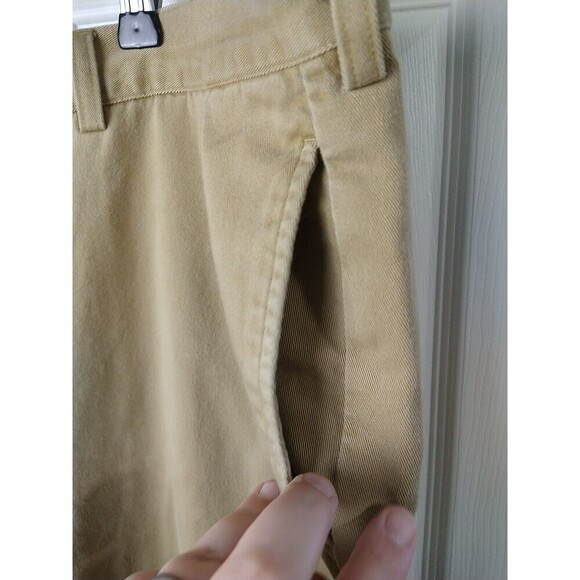 L.L. Beans Men's Lined Brown Khaki Natural Fit Pants. Size 44X32 - Picture 4 of 13